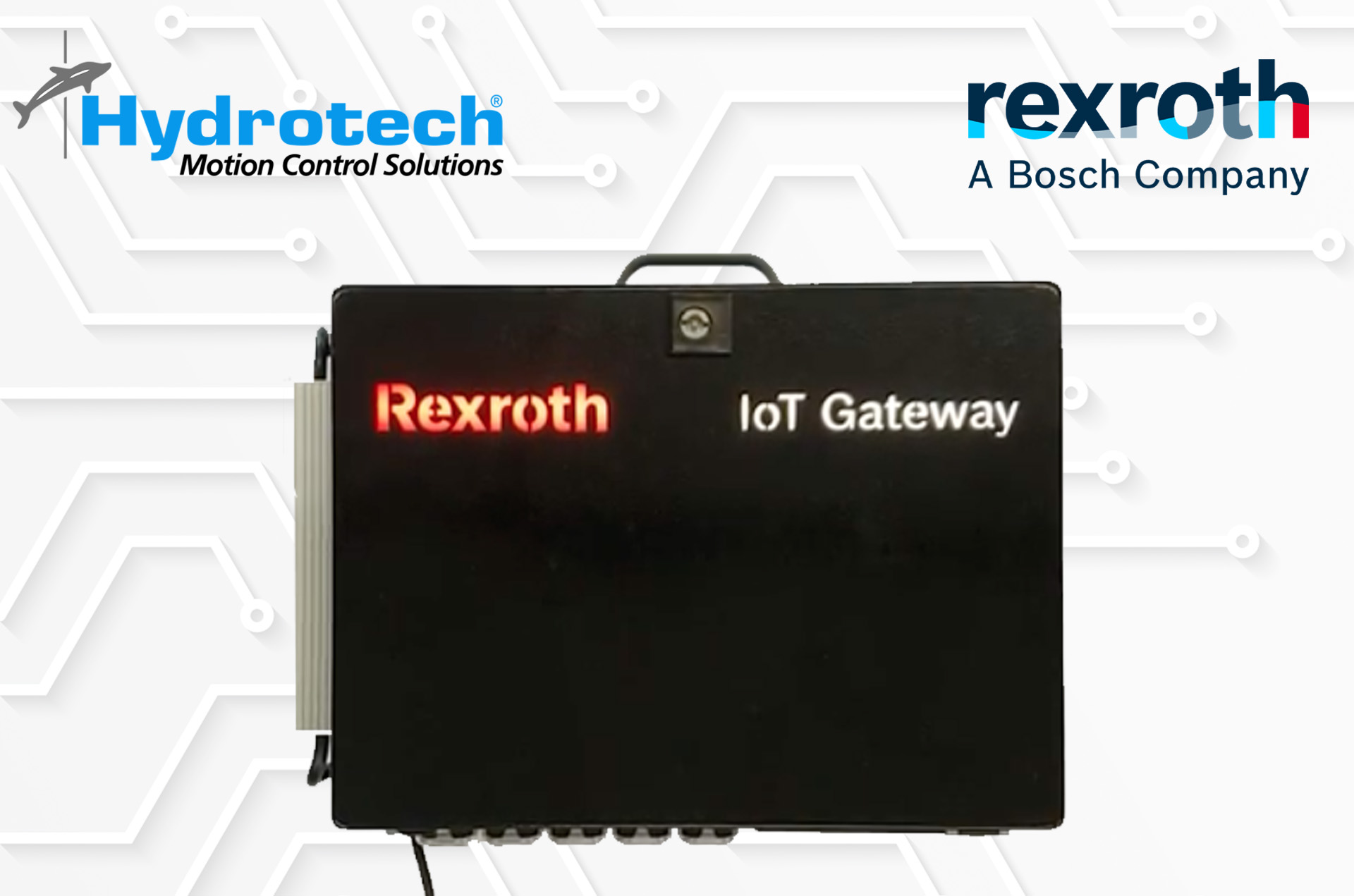 The Plug In Ready Iot Gateway Rack From Bosch Rexroth Hydrotech