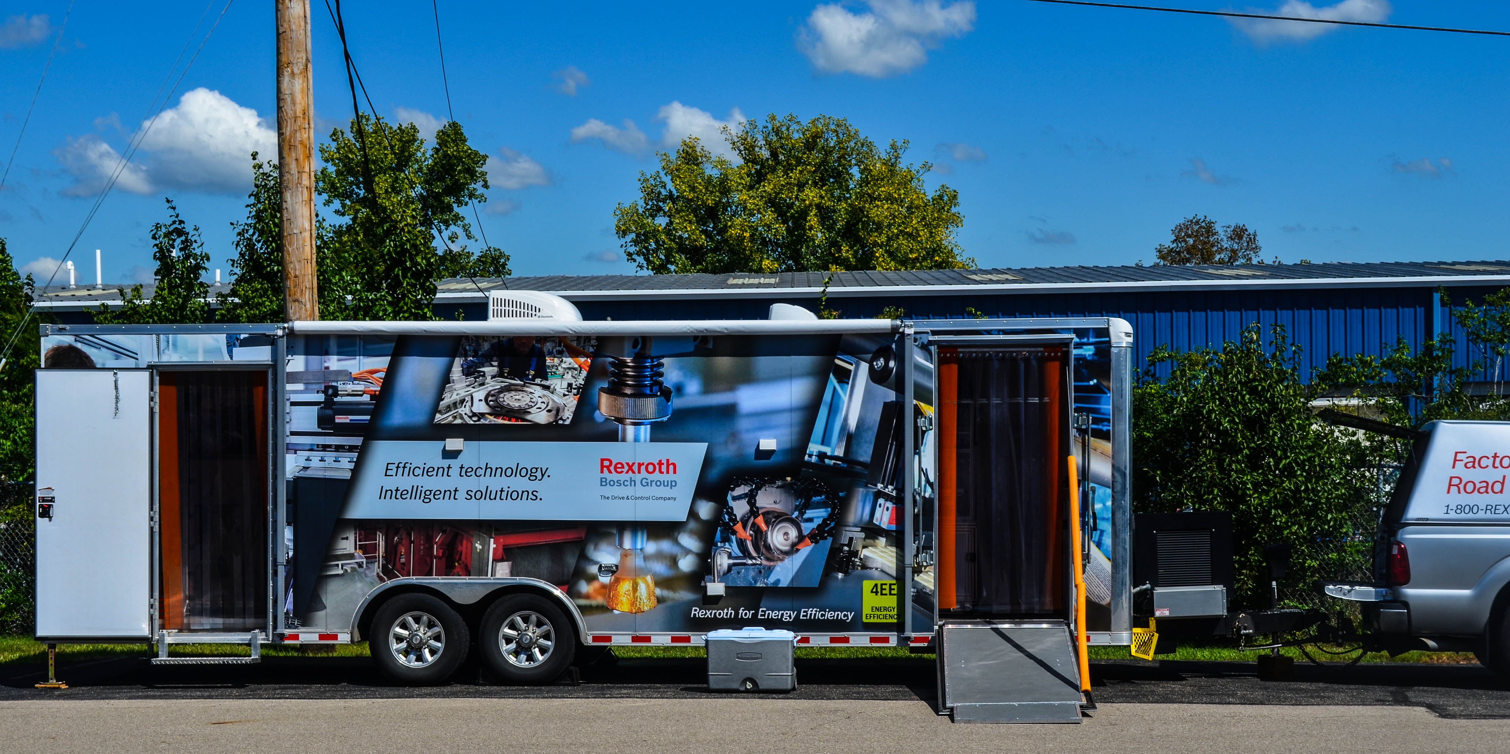 Bosch Rexroth Factory of the Future Roadshow Trailer